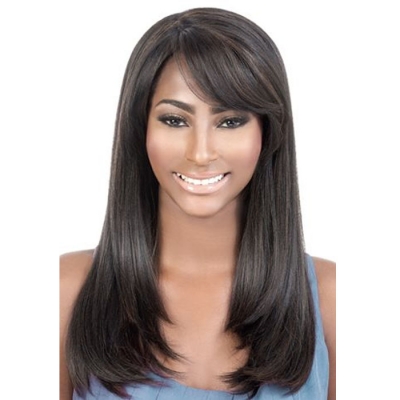 Motown Tress Human Hair Blend Deep Part Lace Wig - HBDP. BAY